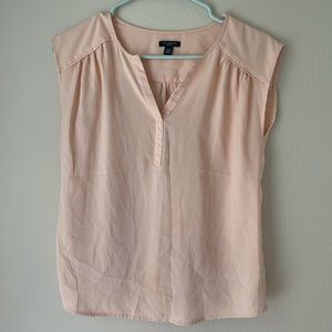Ann Taylor Peach Blouse